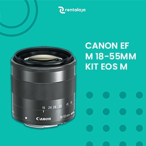 Lensa CANON EF M 18-55MM (KIT EOS M)