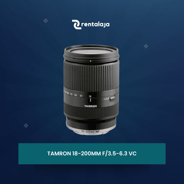 Lensa Tamron 18-200mm F/3.5-6.3 VC